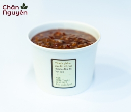 Cháo gạo lứt đậu đỏ hạt sen 