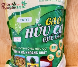 Gạo trắng hữu cơ Quế Lâm (2kg) 
