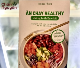 Sách Ăn Chay Healthy - không lo thiếu chất