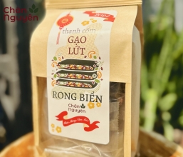 Cốm thanh gạo lứt - rong biển (250g)