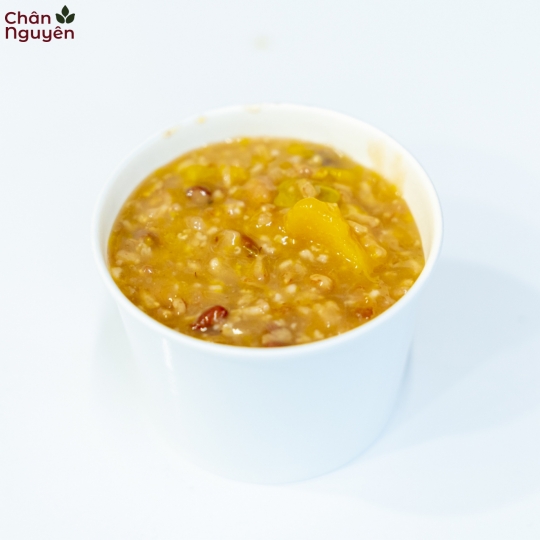 Cháo bí đỏ yến mạch 