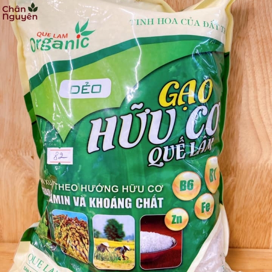 Gạo trắng hữu cơ Quế Lâm (2kg) 