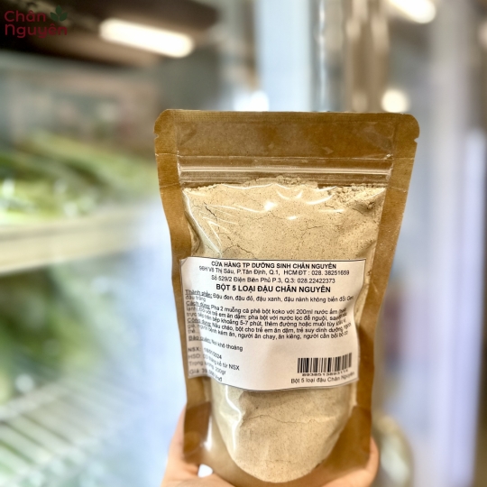 Bột 5 loại đậu Chân Nguyên (200g) 
