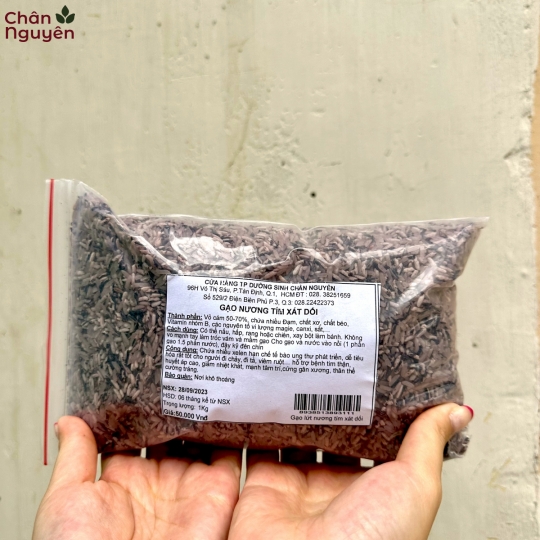 Gạo nương tím xát dối (1kg)