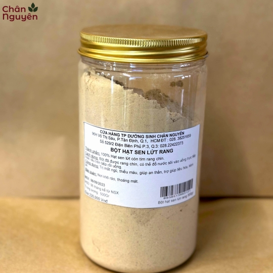 Bột hạt sen lứt rang (500g) 