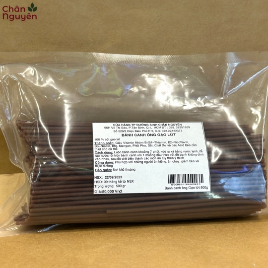 Bánh canh ống gạo lứt (500g)
