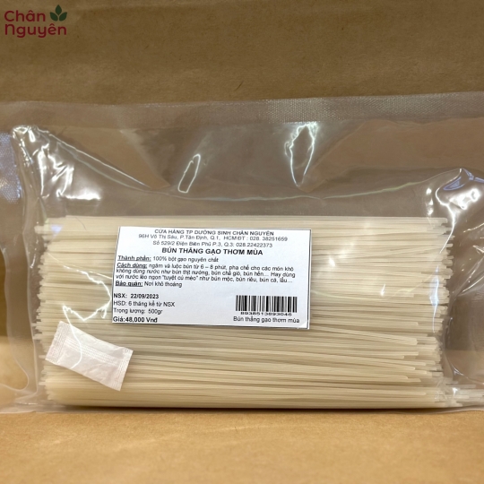 Bún thẳng gạo thơm mùa (500g)
