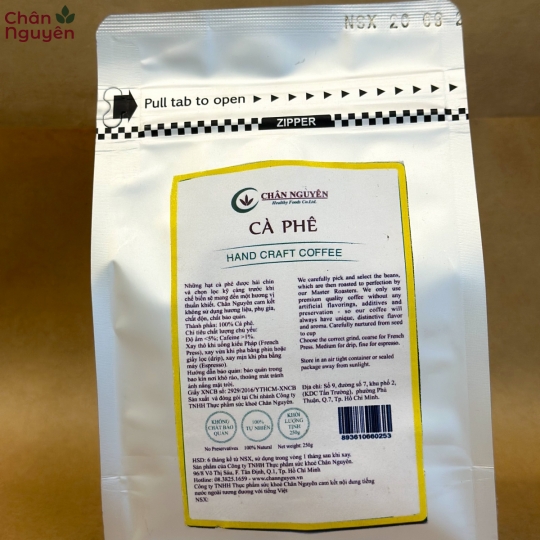 Cà phê nhãn vàng (250g)