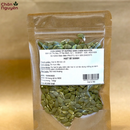 Hạt bí xanh (100g)