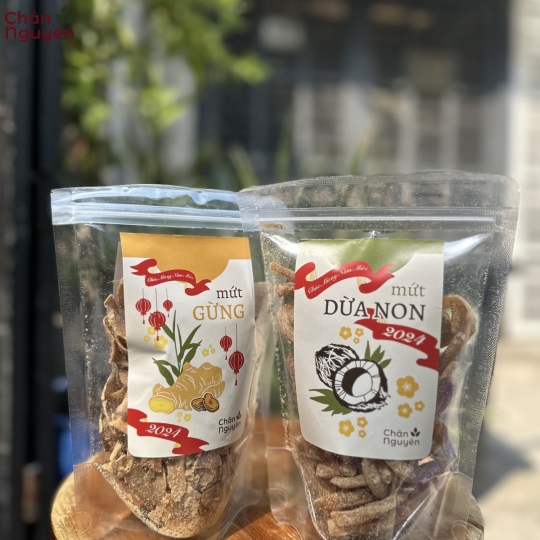 Mứt gừng khô Chân Nguyên (200g) 