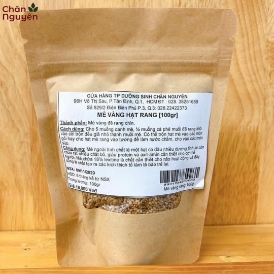 Mè vàng rang (100g) 
