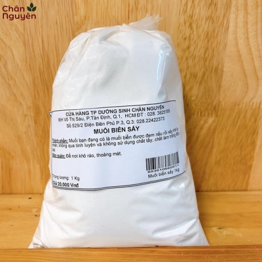 Muối biển sấy (1kg)