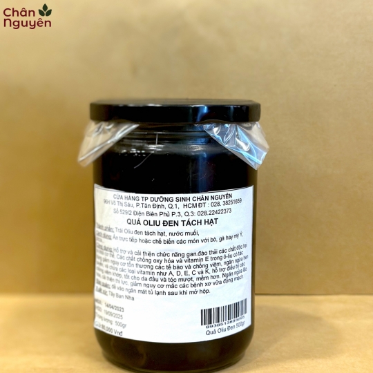 Oliu đen tách hạt (500g) 