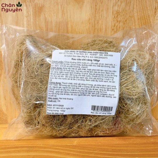 Rau câu chỉ vàng (100g)