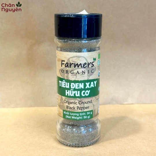Tiêu đen xay hữu cơ (50g)