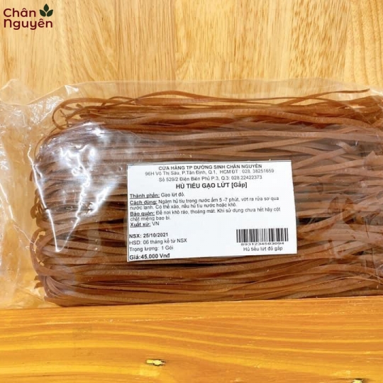 Hủ tiếu gạo lứt (gấp)